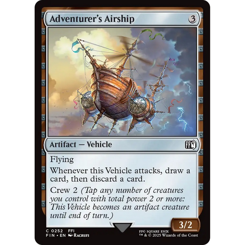 Adventurer's Airship (FIN-252) - FINAL FANTASY Foil