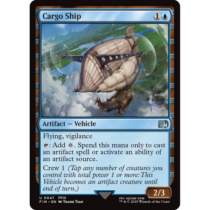 Cargo Ship (FIN-047) - FINAL FANTASY