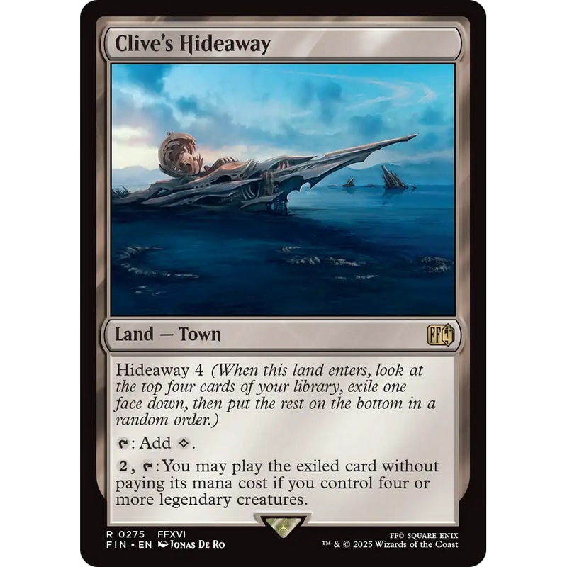 Clive's Hideaway (FIN-275) - FINAL FANTASY Foil