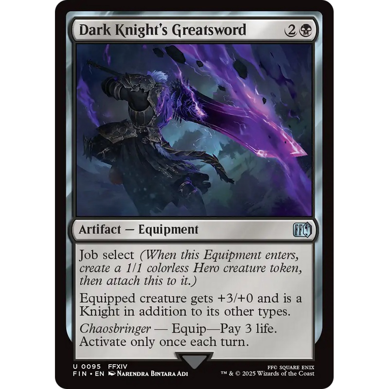 Dark Knight's Greatsword (FIN-095) - FINAL FANTASY