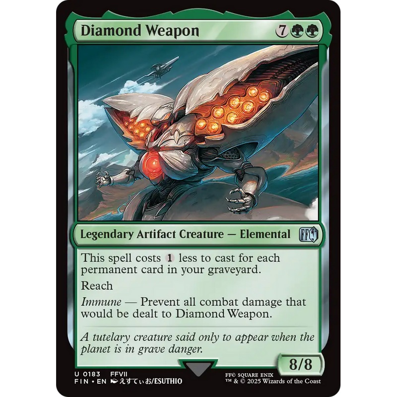 Diamond Weapon (FIN-183) - FINAL FANTASY Foil