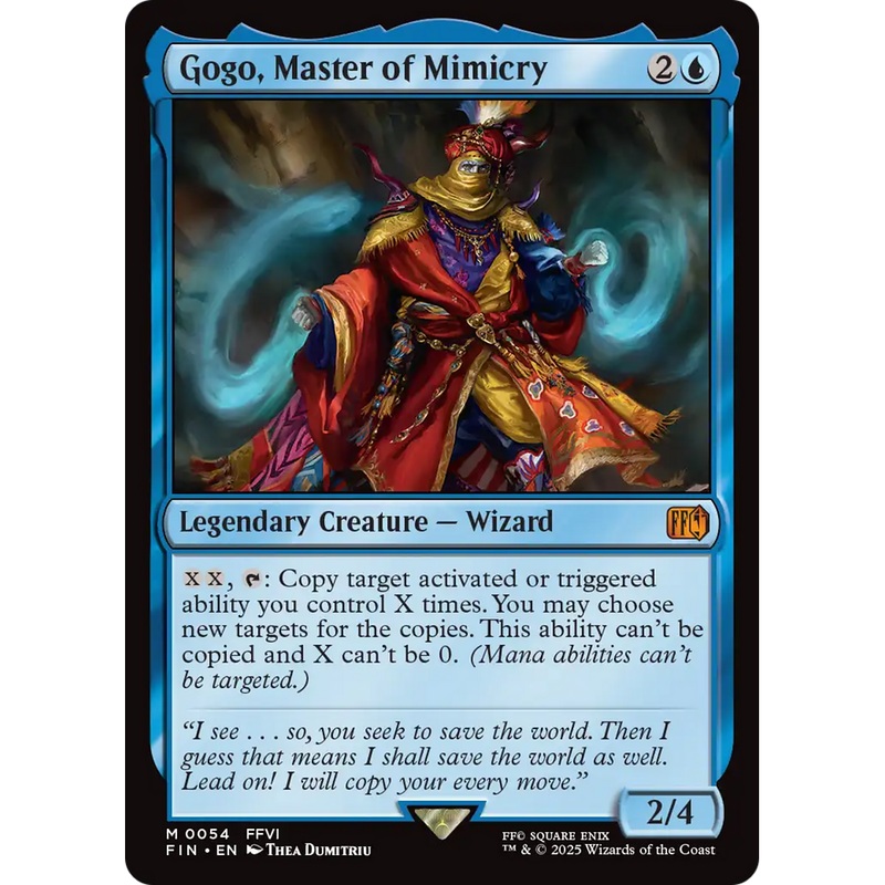 Gogo, Master of Mimicry (FIN-054) - FINAL FANTASY Foil