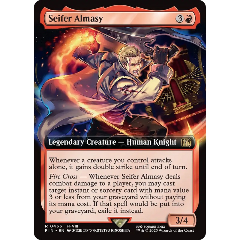 Seifer Almasy (FIN-466) - FINAL FANTASY: (Extended Art) Foil