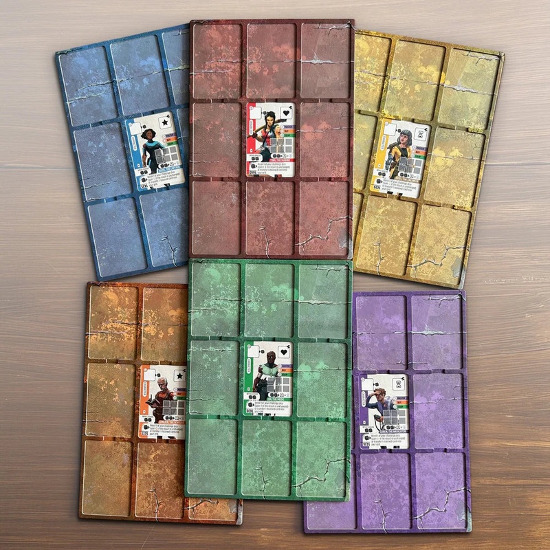 Vantage Dual-Layered Cardboard Player Mat Pack(Preorder Estimated Release 8/15/2025 & 8/29/2025)