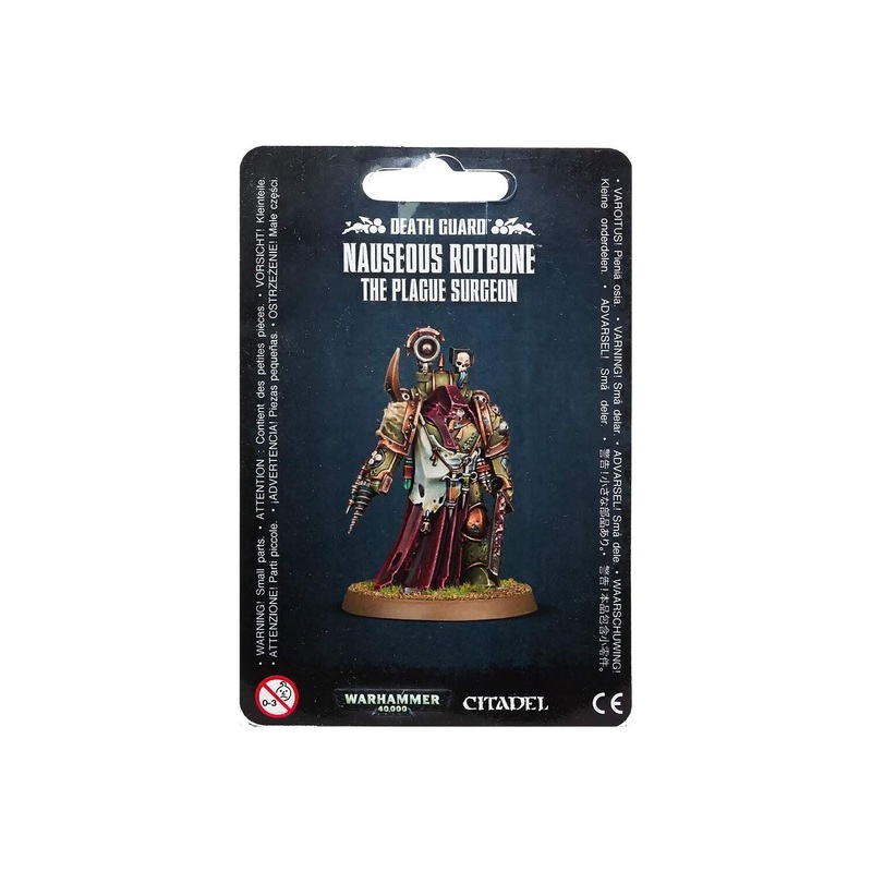 Warhammer 40K: Death Guard - Nauseous Rotbone The Plague Surgeon [43-29]