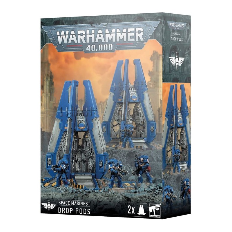 Warhammer 40k: Space Marines - Drop Pods [48-101]