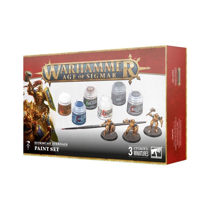 Warhammer Age of Sigmar: Stormcast Eternals - Paint Set [60-10]