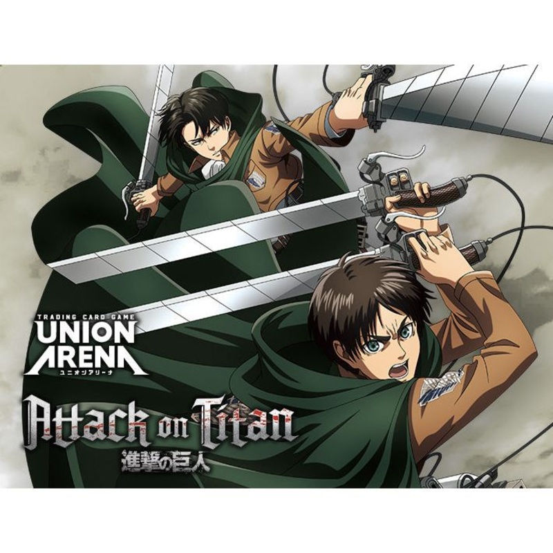 Union Arena TCG: Attack on Titan Booster Box [UE10BT] (Pre-Order Expected Release 08/29/2025)