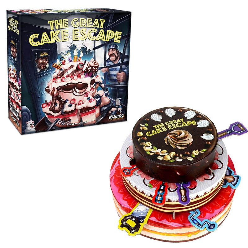 Le jeu de plateau de gteau de gteau