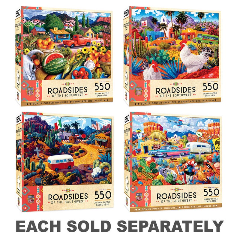 MP en bordure de route du S.W. Puzzle (550)
