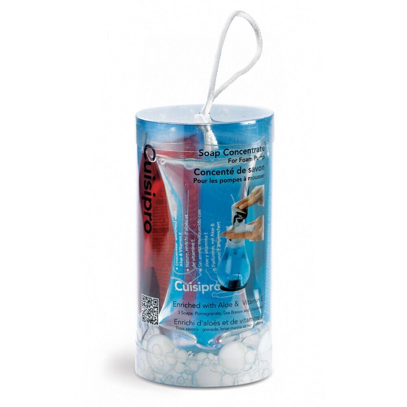 Pompe en mousse de concentr de savon Cuisipro