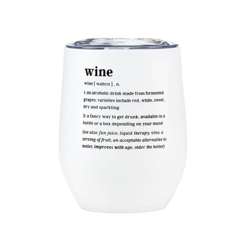 Tasse de vin thermique  vide  vide