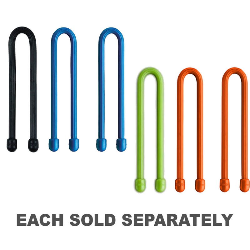Tie  engrenage en caoutchouc rutilisable Tie 6 "(2pk)